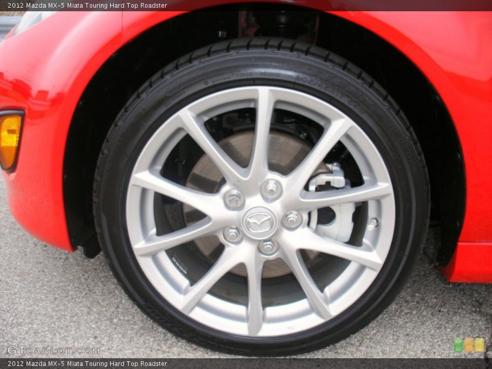 2012 Mazda MX-5 Miata Touring Hard Top Roadster Wheel and Tire Photo #74451422