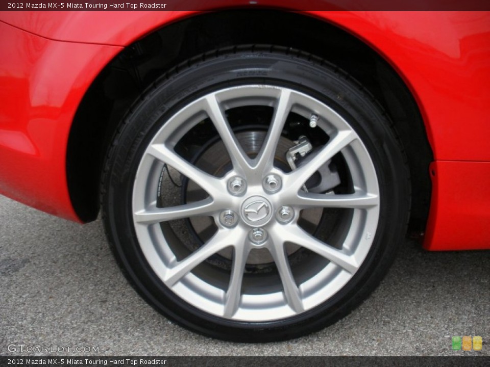 2012 Mazda MX-5 Miata Touring Hard Top Roadster Wheel and Tire Photo #74451439