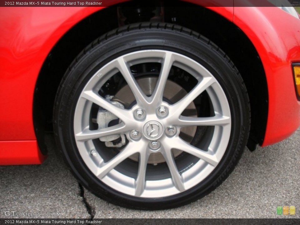 2012 Mazda MX-5 Miata Touring Hard Top Roadster Wheel and Tire Photo #74451471