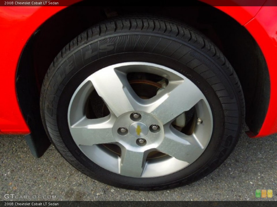 2008 Chevrolet Cobalt LT Sedan Wheel and Tire Photo #74456241
