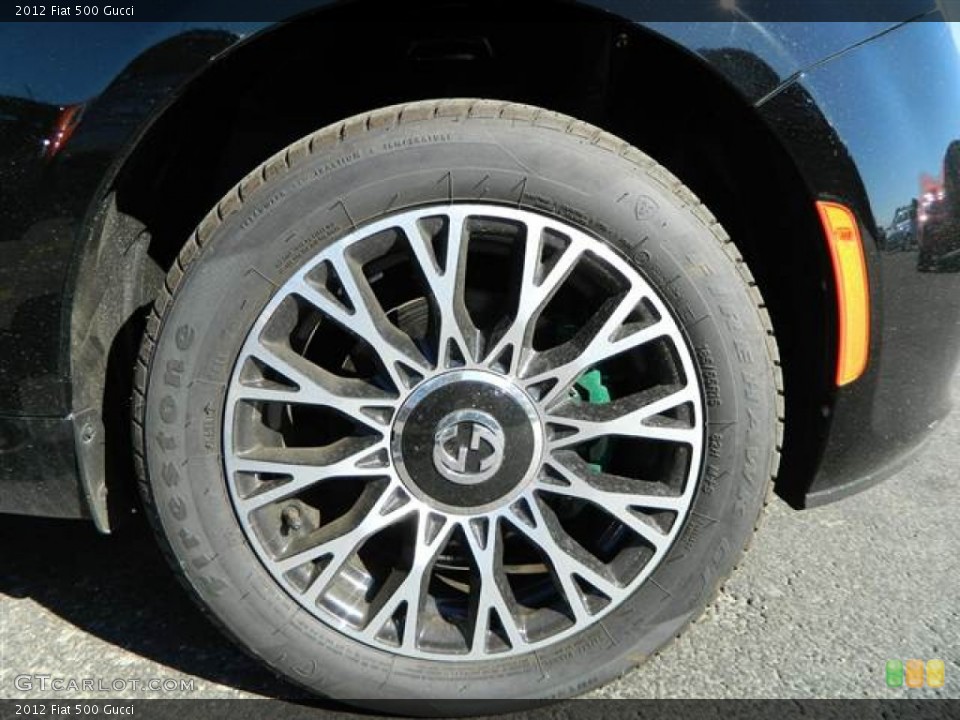 2012 Fiat 500 Gucci Wheel and Tire Photo #74457439