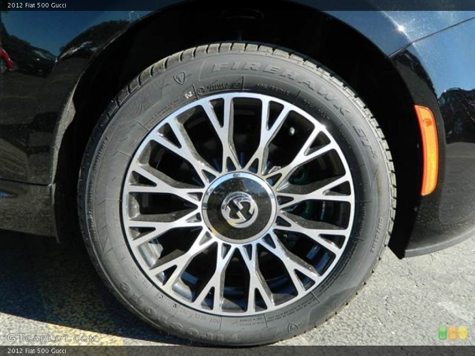 2012 Fiat 500 Gucci Wheel and Tire Photo #74457601