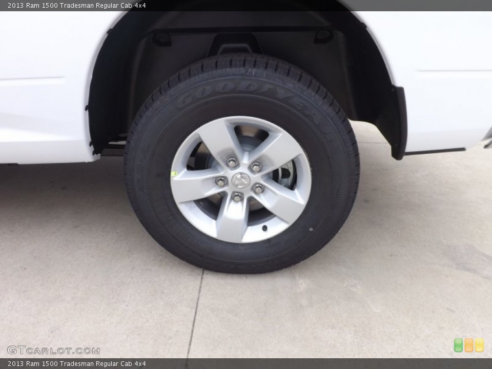 2013 Ram 1500 Tradesman Regular Cab 4x4 Wheel and Tire Photo #74458944