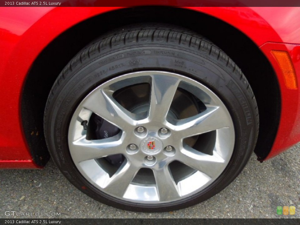 2013 Cadillac ATS 2.5L Luxury Wheel and Tire Photo #74459192