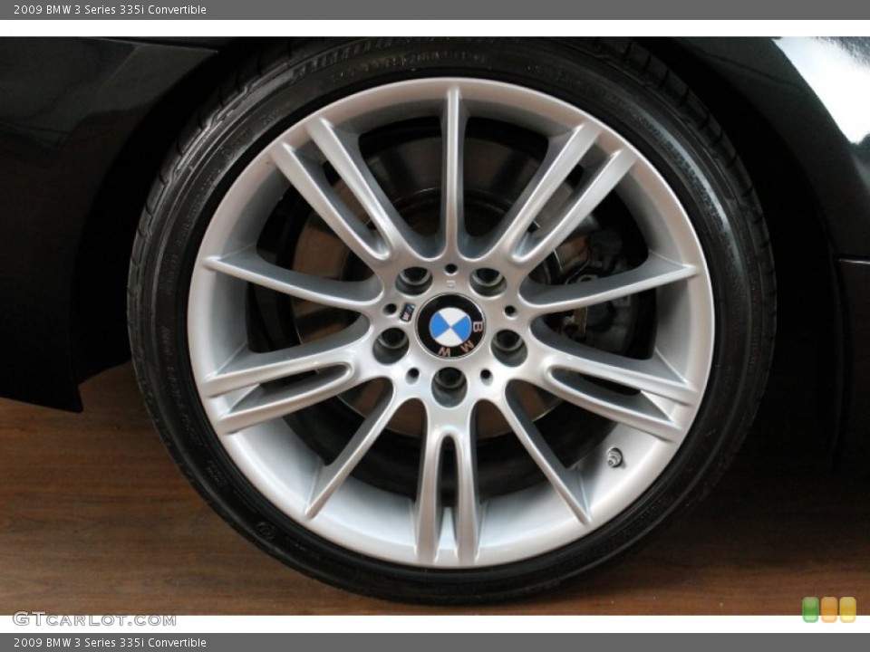 2009 BMW 3 Series 335i Convertible Wheel and Tire Photo #74461343