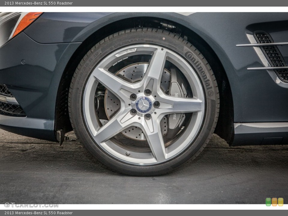 2013 Mercedes-Benz SL 550 Roadster Wheel and Tire Photo #74461361