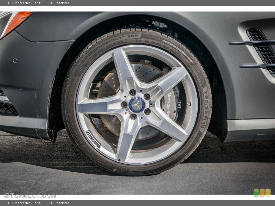 2013 Mercedes-Benz SL 550 Roadster Wheel and Tire Photo #74461682