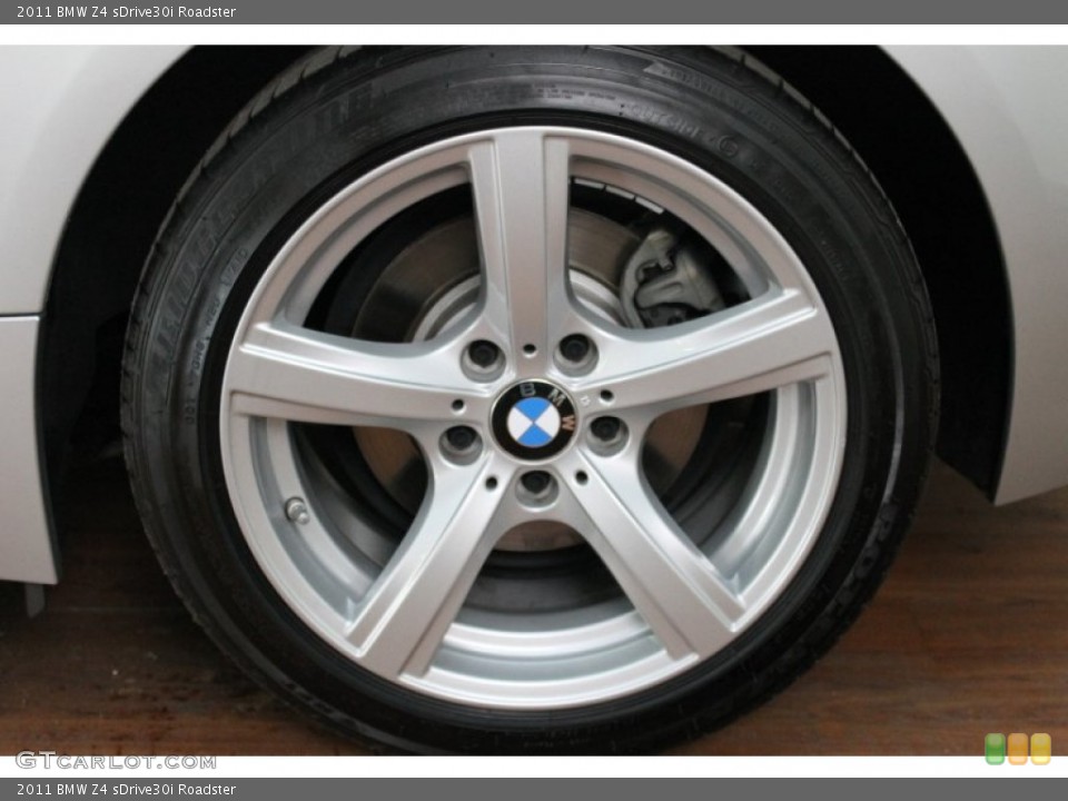 2011 BMW Z4 sDrive30i Roadster Wheel and Tire Photo #74461946