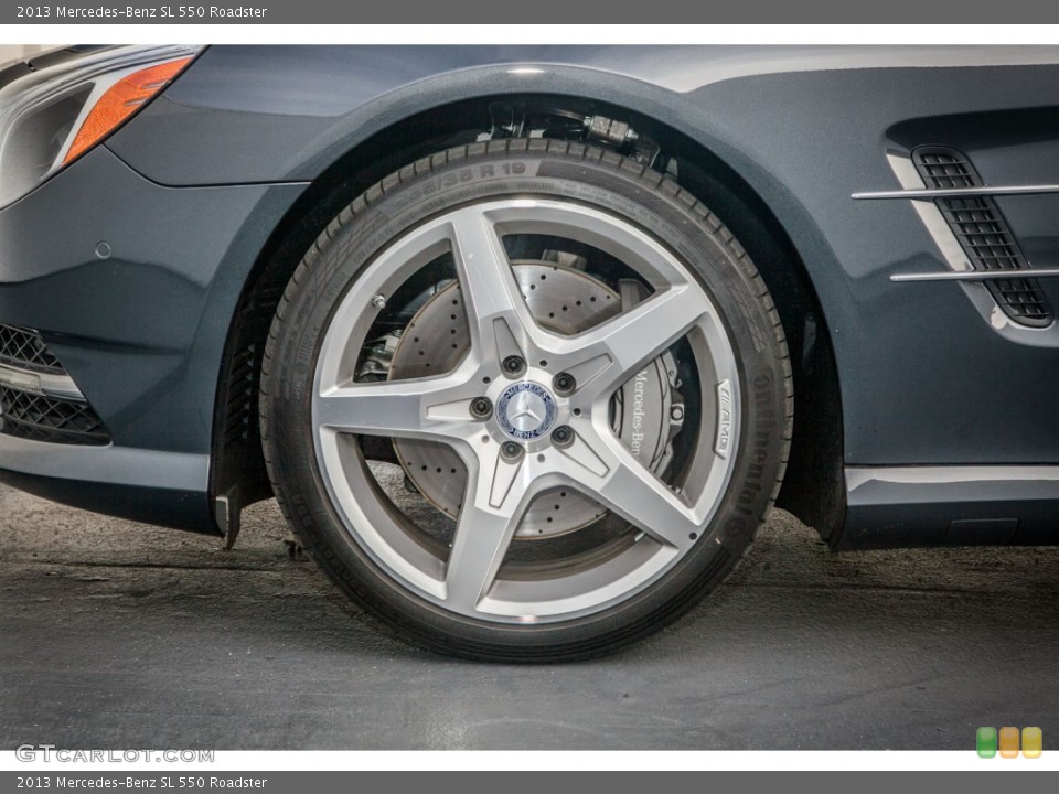 2013 Mercedes-Benz SL 550 Roadster Wheel and Tire Photo #74462408