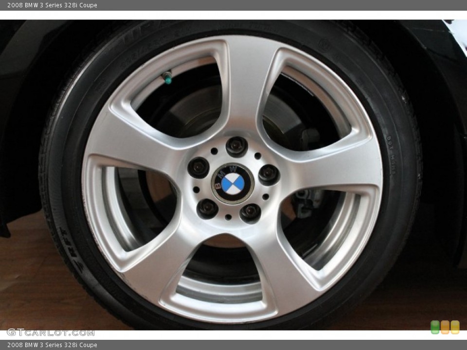 2008 BMW 3 Series 328i Coupe Wheel and Tire Photo #74463140