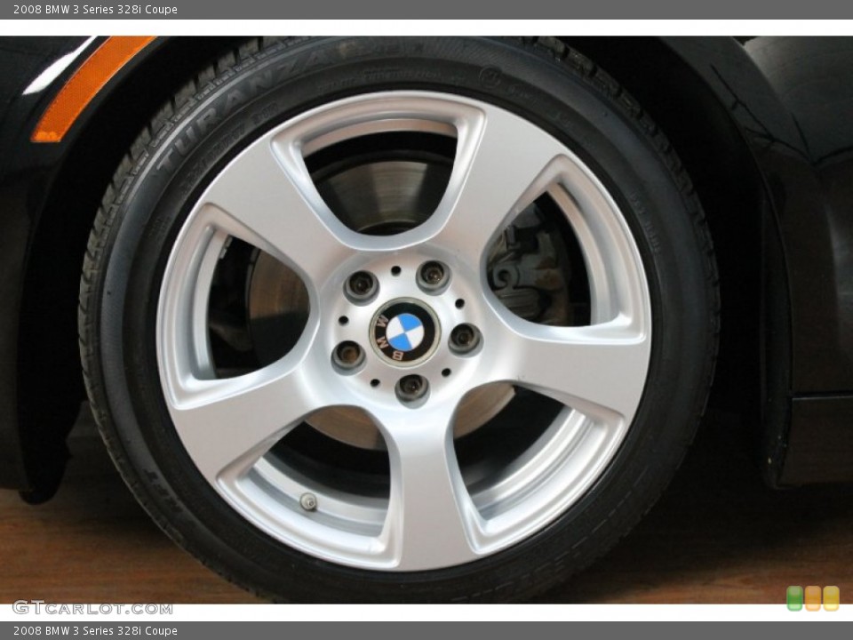 2008 BMW 3 Series 328i Coupe Wheel and Tire Photo #74463200