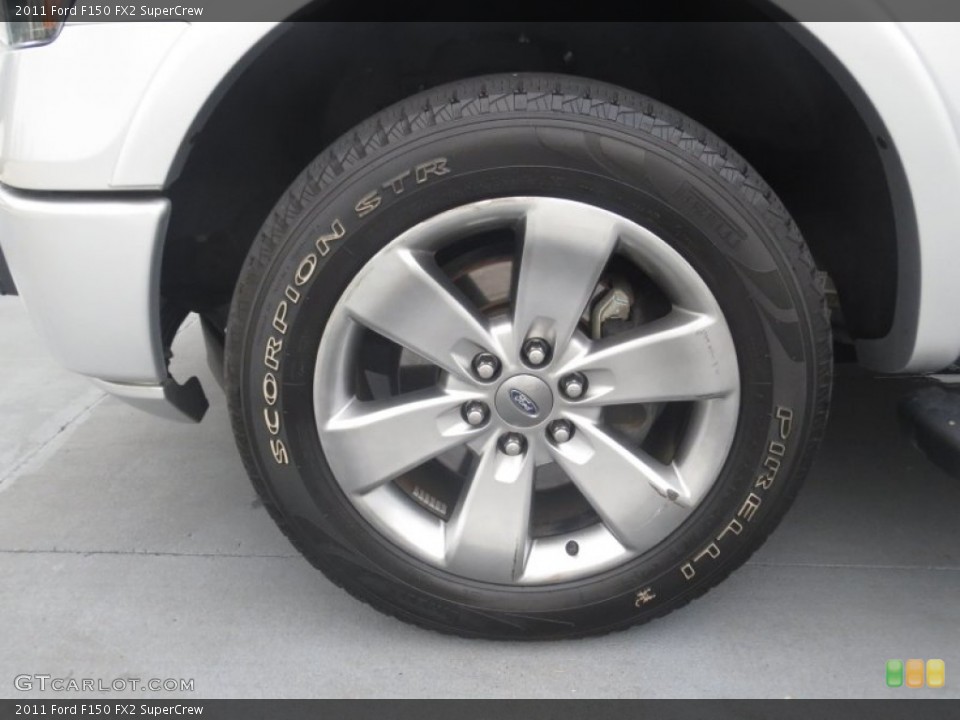 2011 Ford F150 FX2 SuperCrew Wheel and Tire Photo #74472251