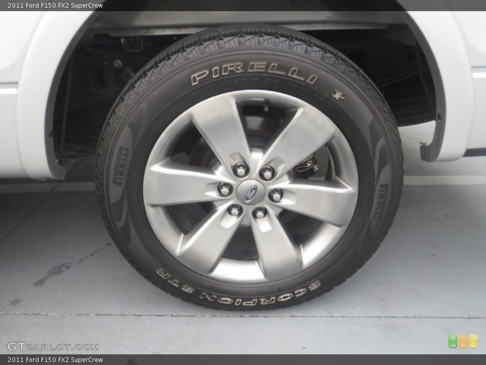 2011 Ford F150 FX2 SuperCrew Wheel and Tire Photo #74472272