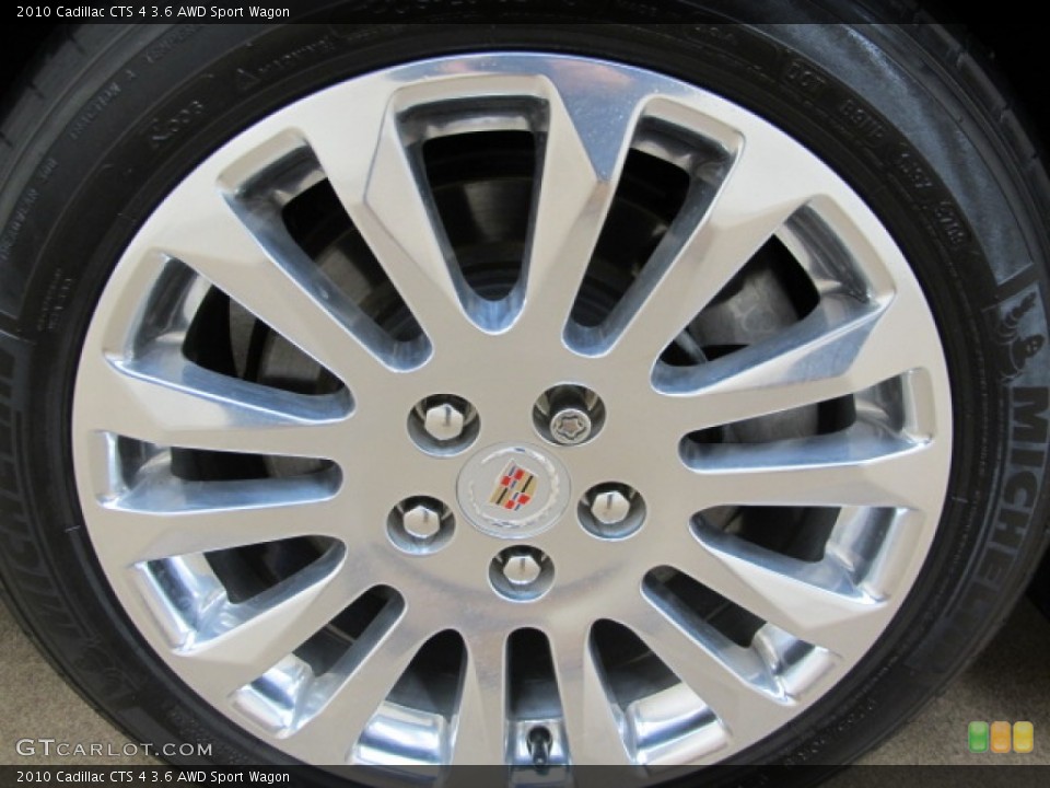 2010 Cadillac CTS 4 3.6 AWD Sport Wagon Wheel and Tire Photo #74475032
