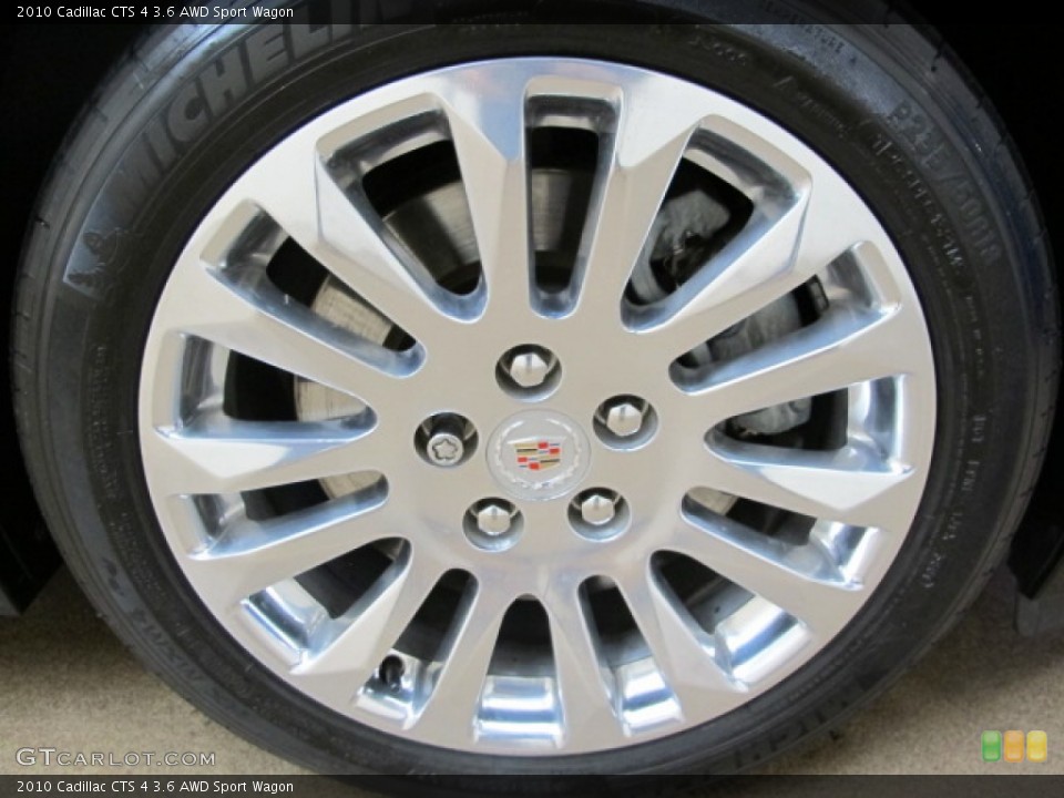 2010 Cadillac CTS 4 3.6 AWD Sport Wagon Wheel and Tire Photo #74475050