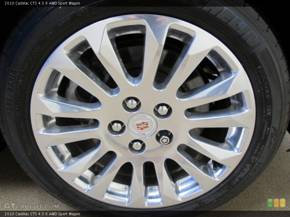 2010 Cadillac CTS 4 3.6 AWD Sport Wagon Wheel and Tire Photo #74475084