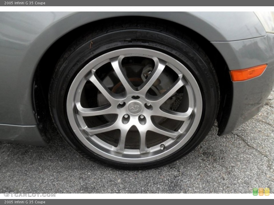 2005 Infiniti G 35 Coupe Wheel and Tire Photo #74476772