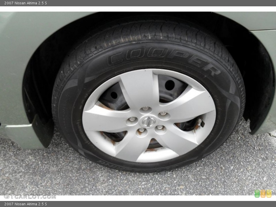2007 Nissan Altima 2.5 S Wheel and Tire Photo #74478515