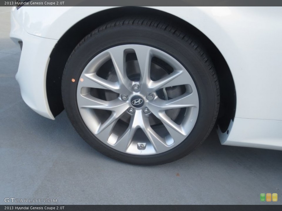 2013 Hyundai Genesis Coupe 2.0T Wheel and Tire Photo #74479346
