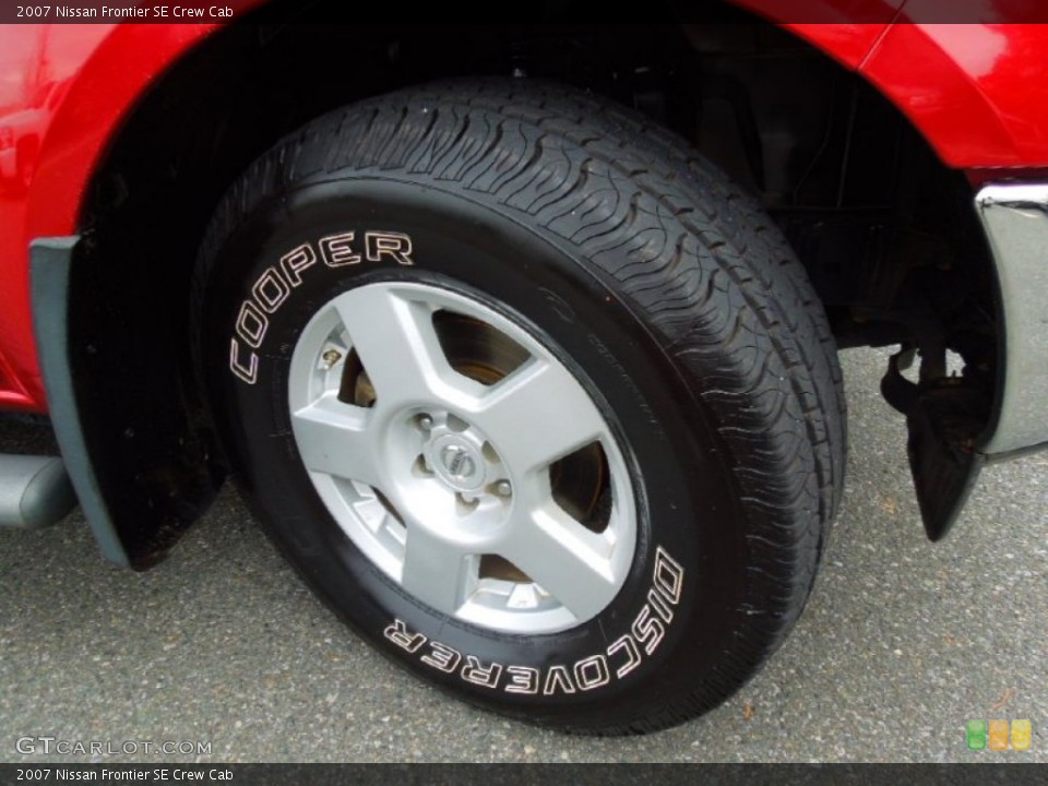 2007 Nissan Frontier SE Crew Cab Wheel and Tire Photo #74479579