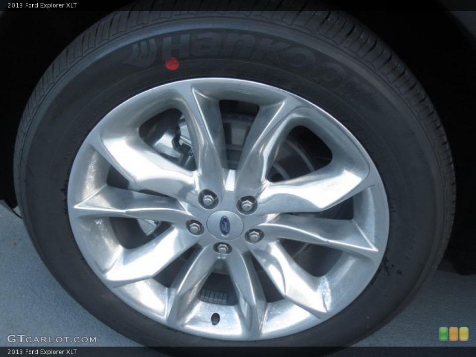 2013 Ford Explorer XLT Wheel and Tire Photo #74481674