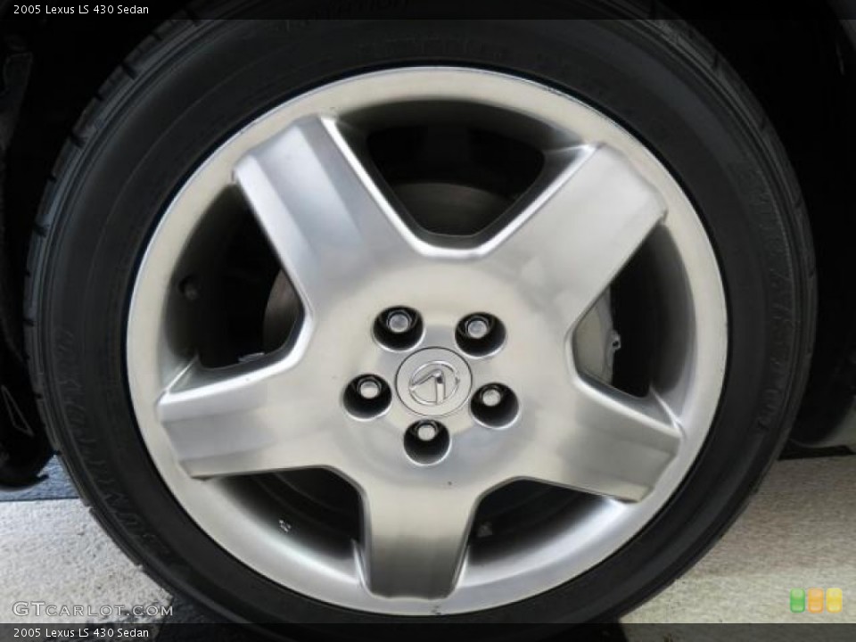 2005 Lexus LS 430 Sedan Wheel and Tire Photo #74485877