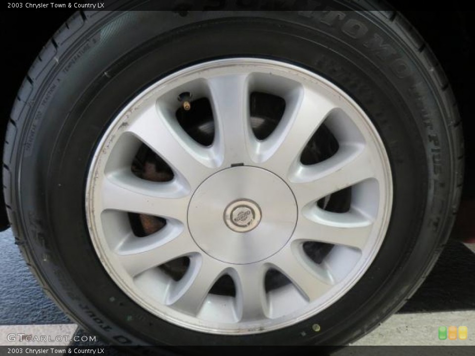 2003 Chrysler Town & Country LX Wheel and Tire Photo #74486195 | GTCarLot.com Tires For 2003 Chrysler Town And Country