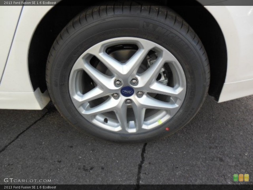 2013 Ford Fusion SE 1.6 EcoBoost Wheel and Tire Photo #74487151