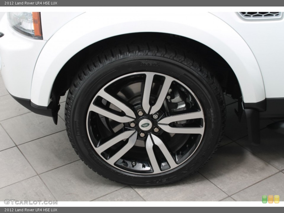 2012 Land Rover LR4 HSE LUX Wheel and Tire Photo #74494184