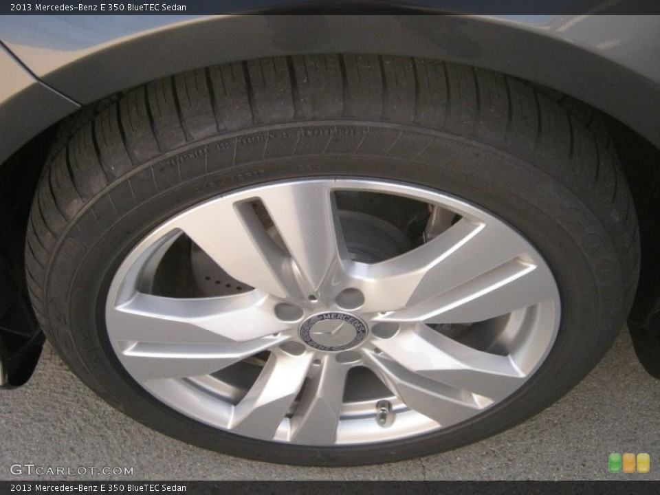 2013 Mercedes-Benz E 350 BlueTEC Sedan Wheel and Tire Photo #74498702