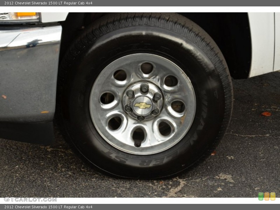 2012 Chevrolet Silverado 1500 LT Regular Cab 4x4 Wheel and Tire Photo #74505053