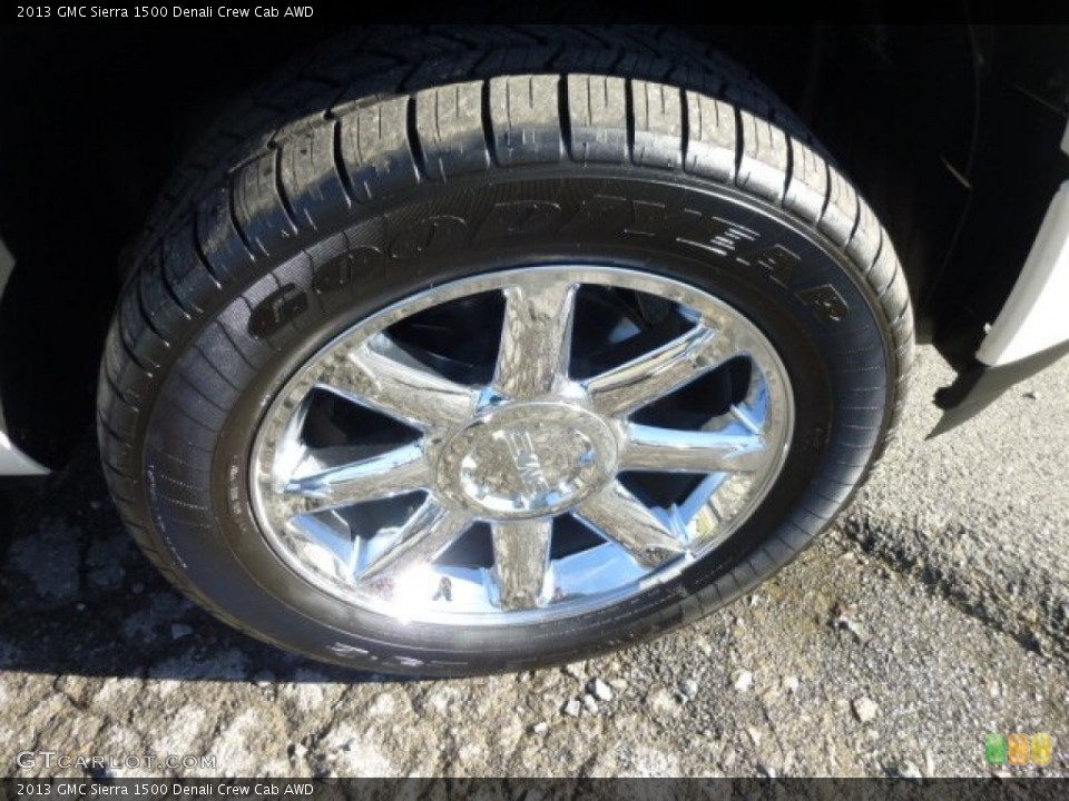 2013 GMC Sierra 1500 Denali Crew Cab AWD Wheel and Tire Photo #74505524