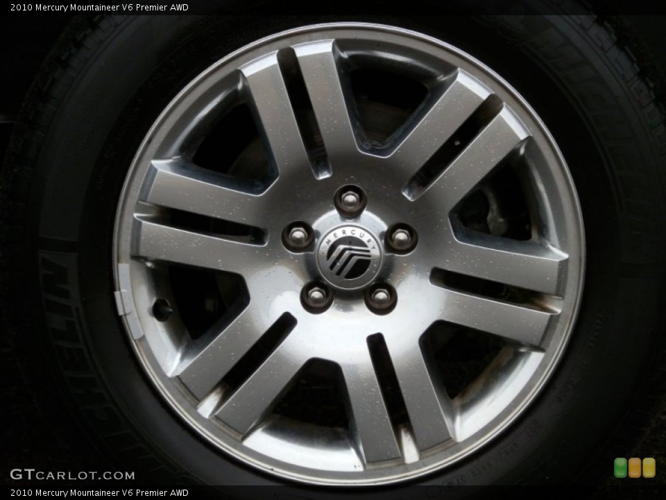 2010 Mercury Mountaineer V6 Premier AWD Wheel and Tire Photo #74505749