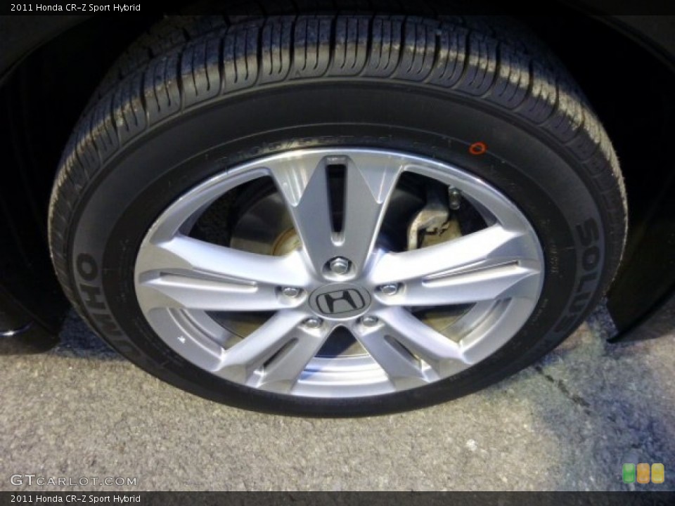 2011 Honda CR-Z Sport Hybrid Wheel and Tire Photo #74506004