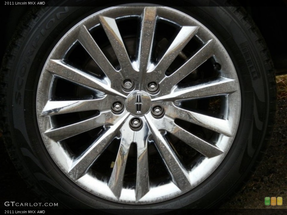 2011 Lincoln MKX AWD Wheel and Tire Photo #74506250