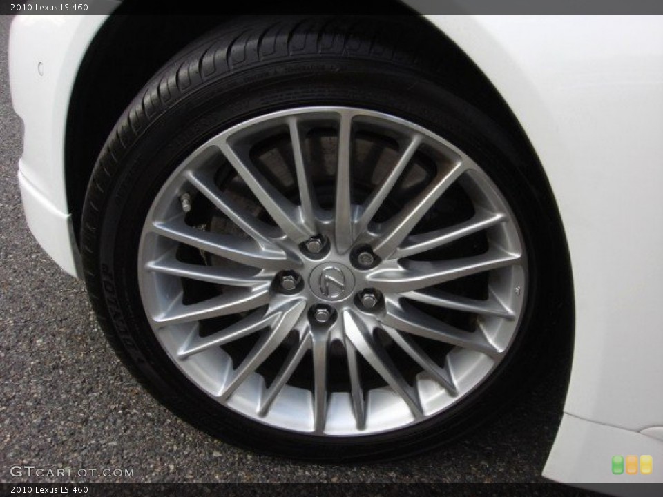 2010 Lexus LS 460 Wheel and Tire Photo #74507924