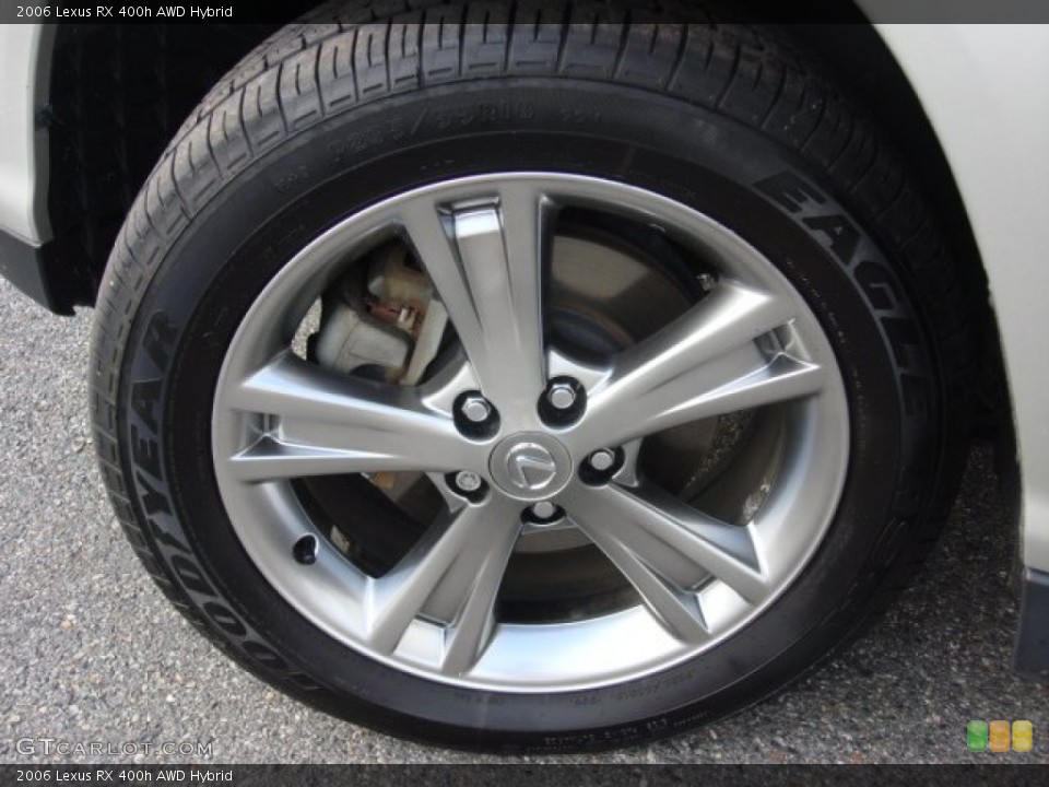 2006 Lexus RX 400h AWD Hybrid Wheel and Tire Photo #74509648