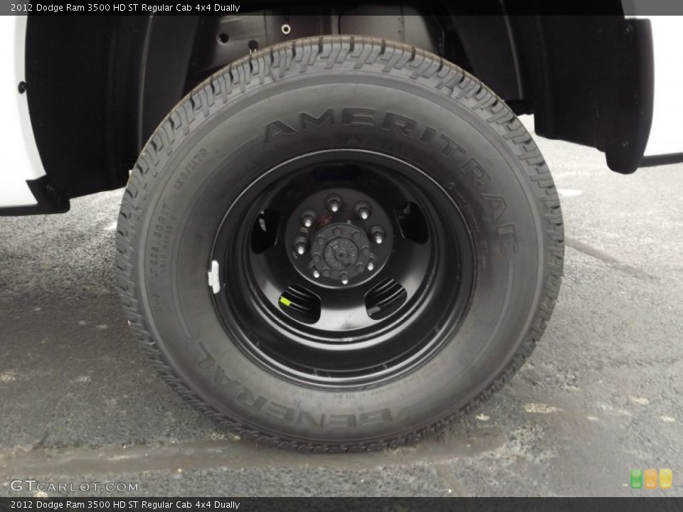 2012 Dodge Ram 3500 HD ST Regular Cab 4x4 Dually Wheel and Tire Photo #74511053