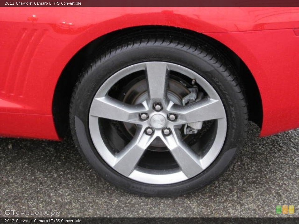 2012 Chevrolet Camaro LT/RS Convertible Wheel and Tire Photo #74517041