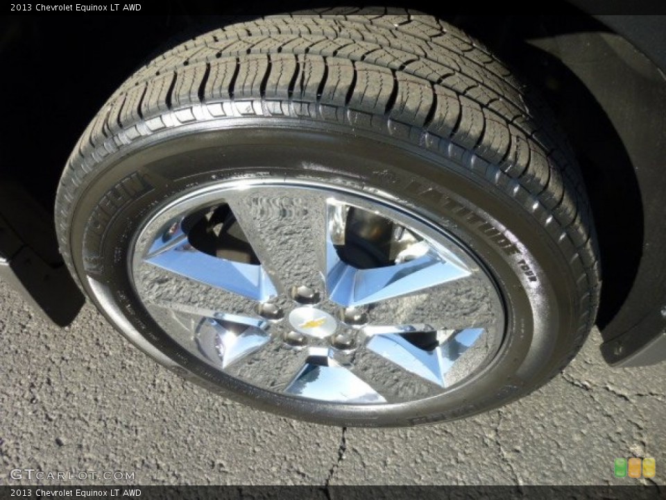 2013 Chevrolet Equinox LT AWD Wheel and Tire Photo #74519586
