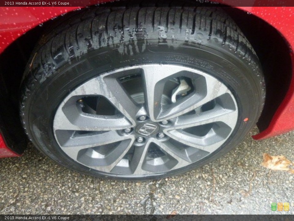 2013 Honda Accord EX-L V6 Coupe Wheel and Tire Photo #74519795