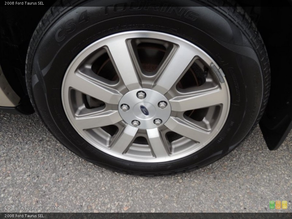 2008 Ford Taurus SEL Wheel and Tire Photo #74523809