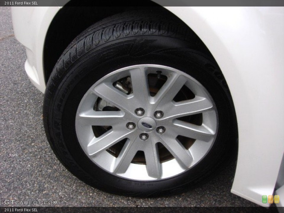 2011 Ford Flex SEL Wheel and Tire Photo #74524442