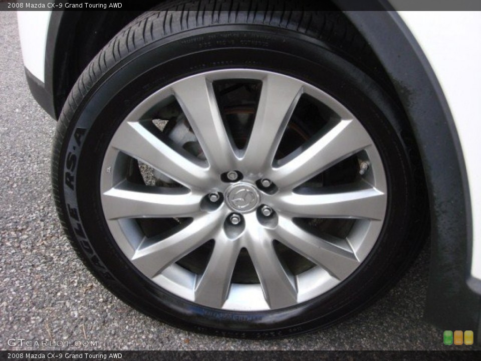 2008 Mazda CX-9 Grand Touring AWD Wheel and Tire Photo #74526920