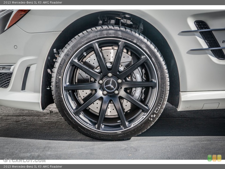 2013 Mercedes-Benz SL 63 AMG Roadster Wheel and Tire Photo #74529170