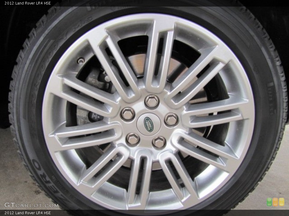 2012 Land Rover LR4 HSE Wheel and Tire Photo #74529756