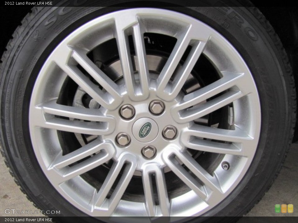 2012 Land Rover LR4 HSE Wheel and Tire Photo #74529776