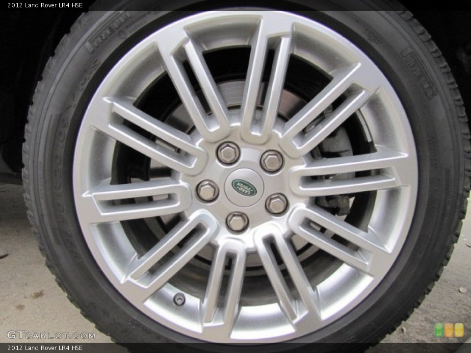 2012 Land Rover LR4 HSE Wheel and Tire Photo #74529798
