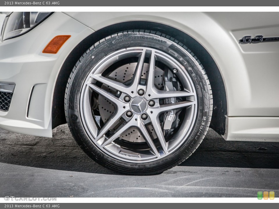 2013 Mercedes-Benz C 63 AMG Wheel and Tire Photo #74530064