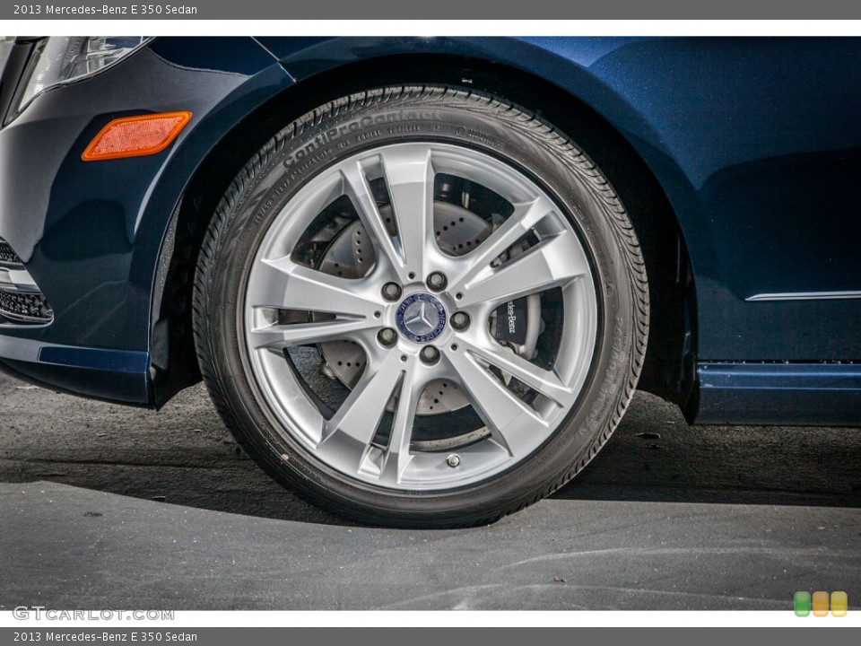 2013 Mercedes-Benz E 350 Sedan Wheel and Tire Photo #74530463